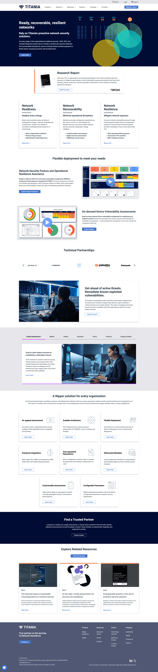 Titania Homepage